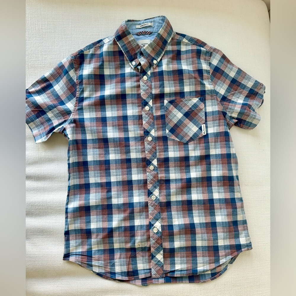 Ben Sherman camp mtn bike shirt, size small